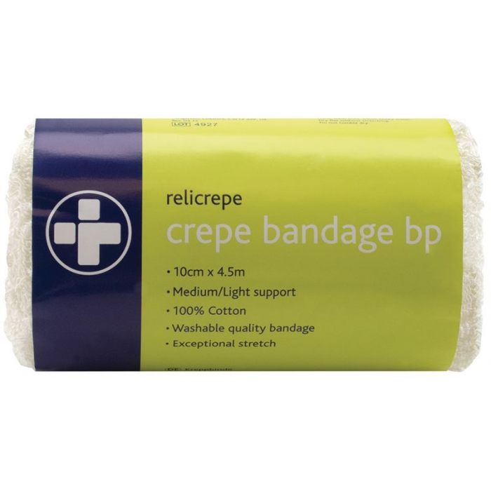 BP Grade Cotton With Strong Weave ReliCrepe Bandage