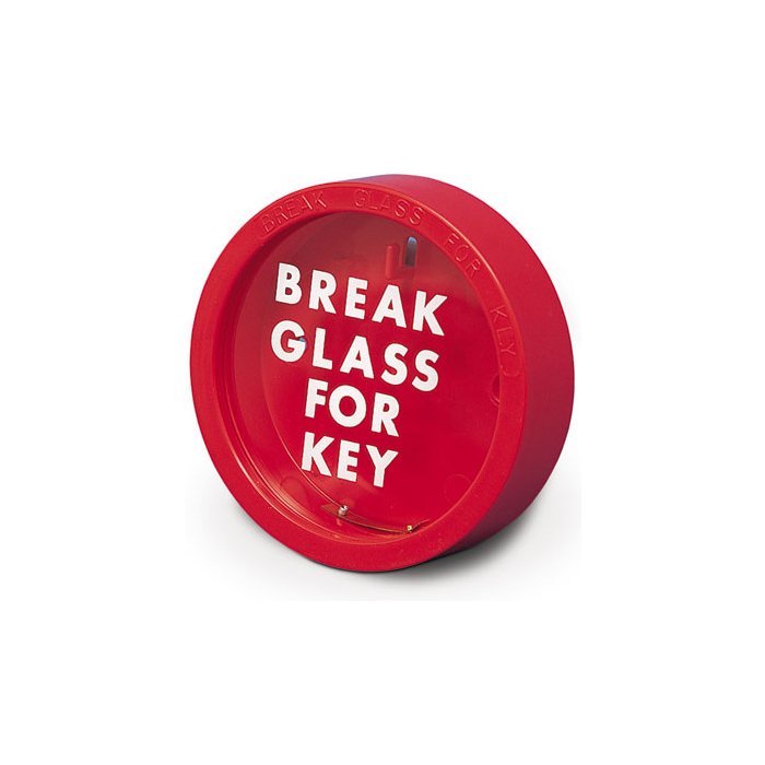 Break Glass Key Box Diameter 120mm Depth 33mm