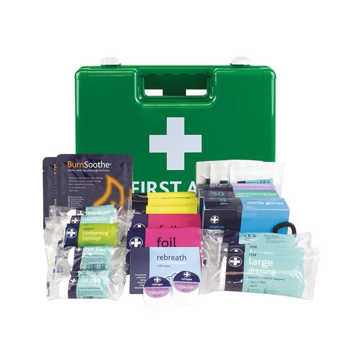 British Standard Compliant Deluxe First Aid Kit Medium