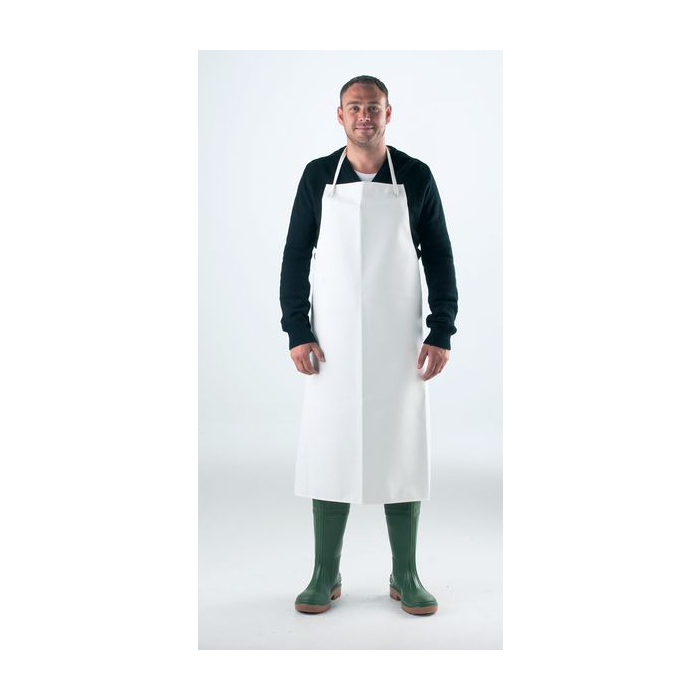 Chemmaster Chemical Resistant Apron In White