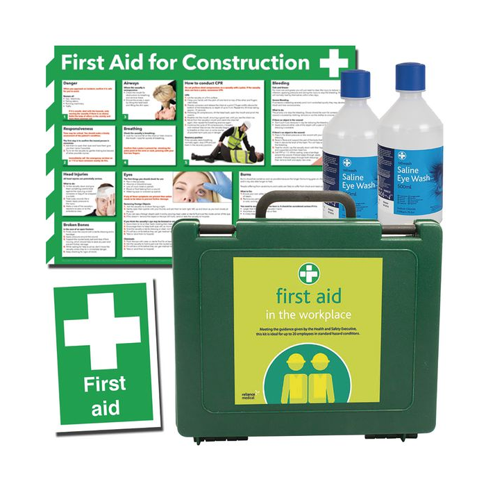 Construction Site And Building Site First Aid Kit