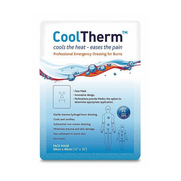 CoolTherm Dual Purpose Face Mask Large Burn Dressing