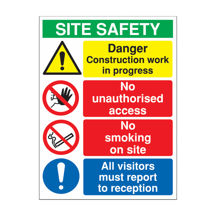 Danger Construction Work In Progress Construction Signs