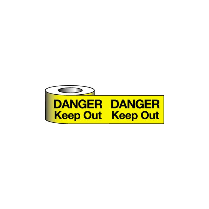 Danger Keep Out Barrier Warning Tape