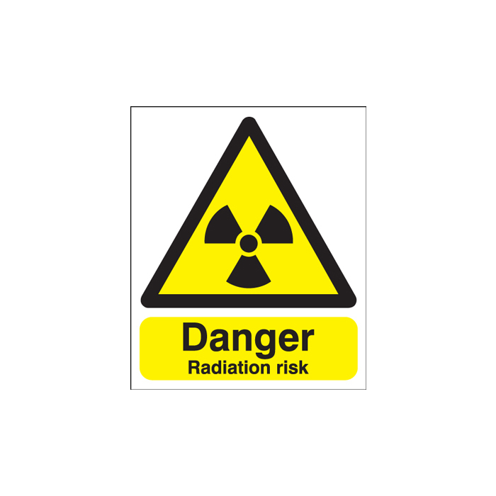 Danger Radiation Risk Sign