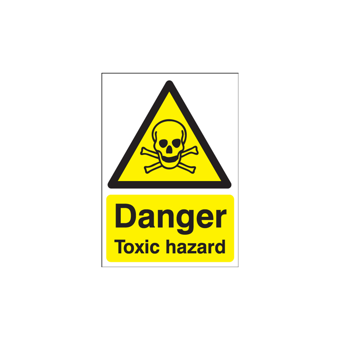 Danger Toxic Hazard Signs  Danger Toxic Hazard Signage