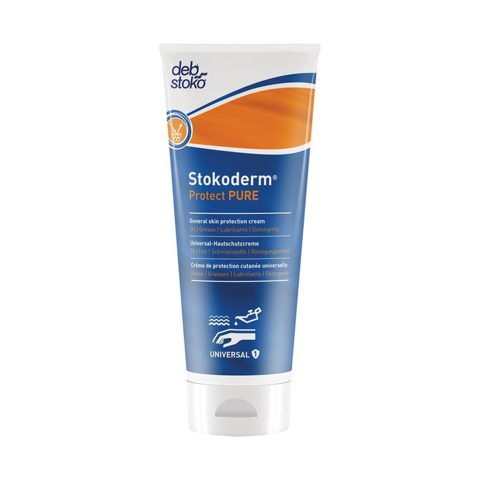 Deb Stokoderm® Protect PURE Skin Protection Cream 100ml Tube