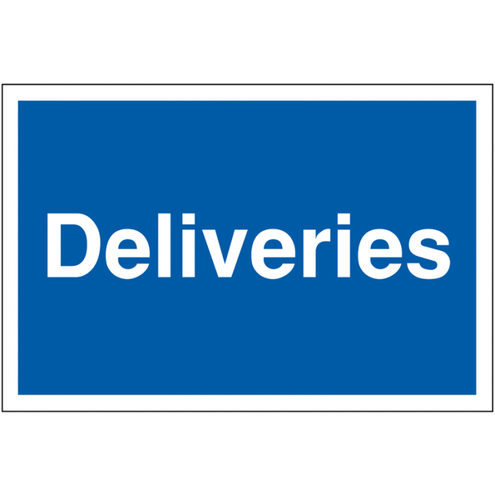 Deliveries Vehicles Car Park Deliveries Navigation Signs