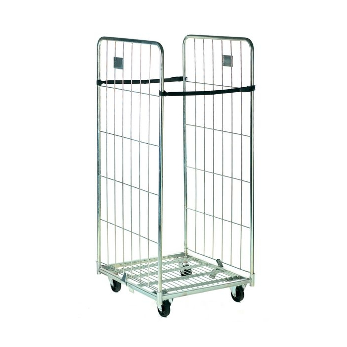 Demountable Roll Pallets 2 Sides With Straps