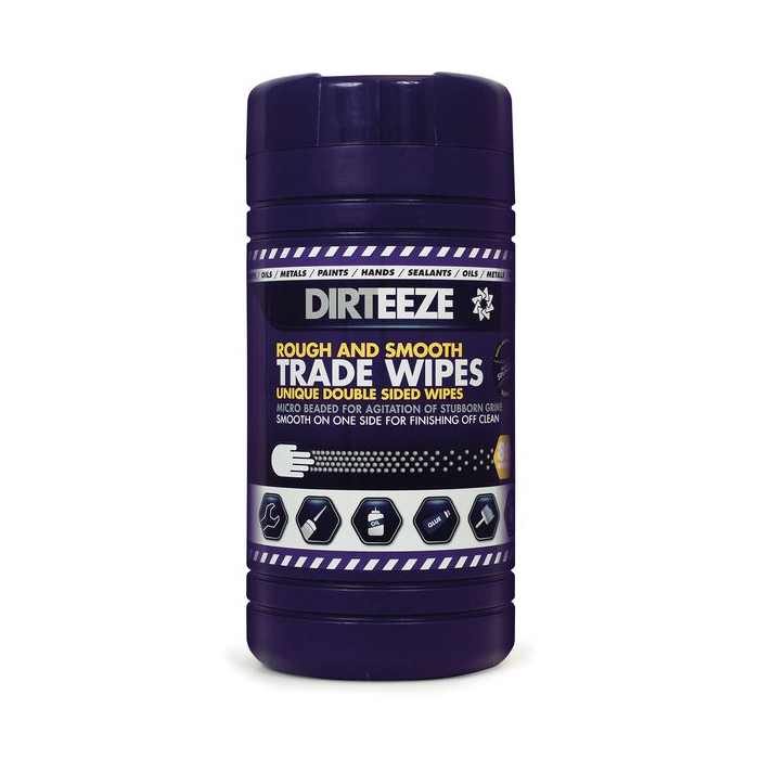 Dirteeze Rough And Smooth Trade Wipes