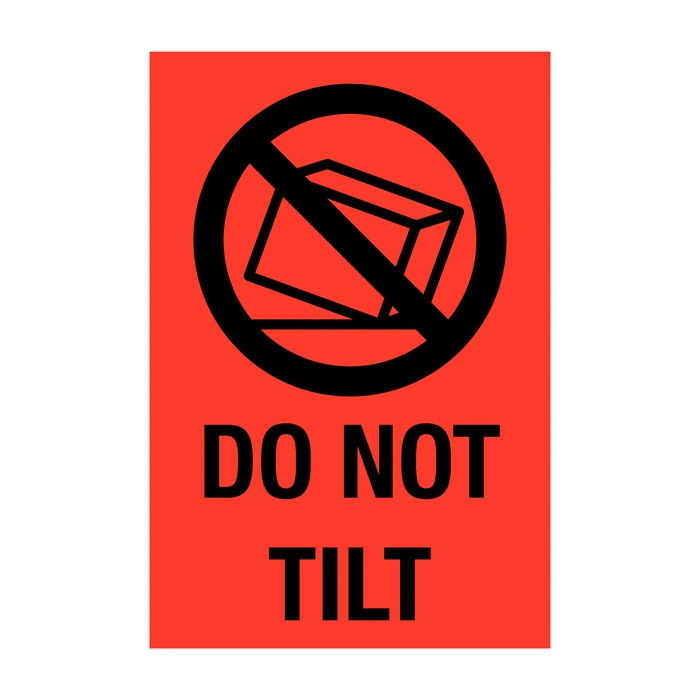 Do Not Tilt International Shipping Labels