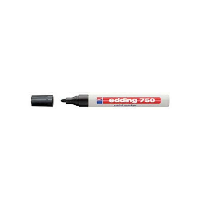 Edding® Paint Marking Pens Colour Black Pack Of 10