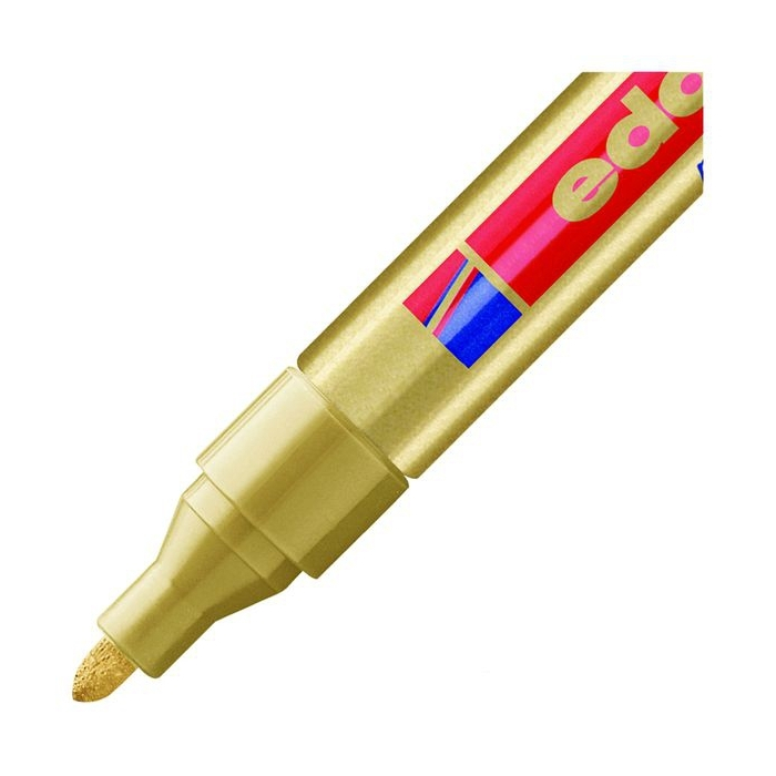 Edding® Paint Marking Pens Colour Gold Pack Of 10