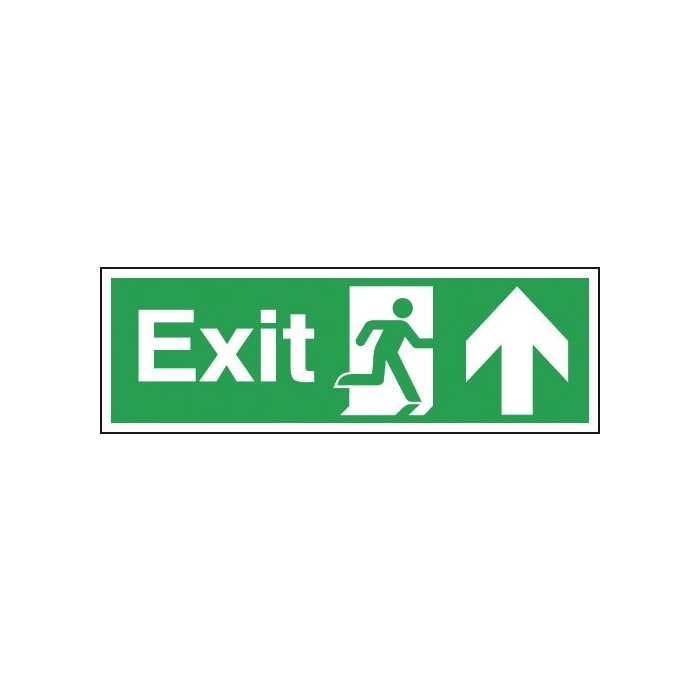 Exit Arrow Up Sign