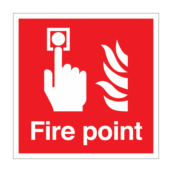 Fire Alarm Activation Point Sign