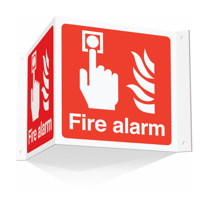 Fire Alarm Call Point Projecting 3D Sign