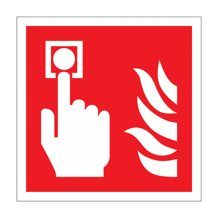 Location Of Fire Alarm Call Point (Symbol Only) Signs