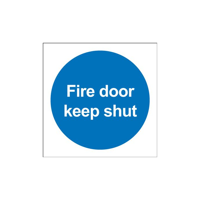 Fire Door Keep Shut Polycarbonate Sign