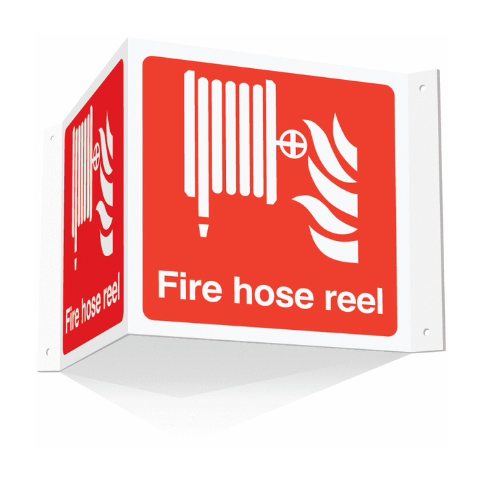 Fire Hose Reel Projecting 3D Signs