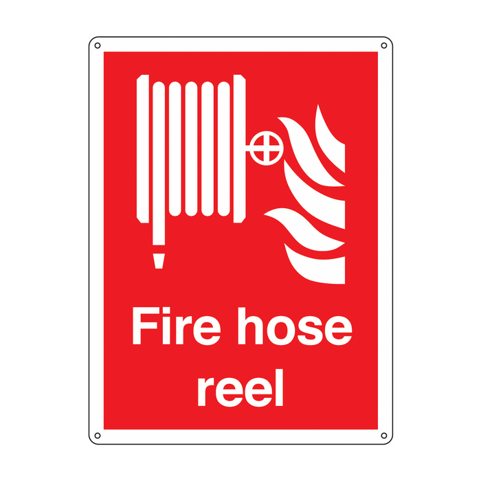 Vandal Resistant Fire Hose Reel Sign