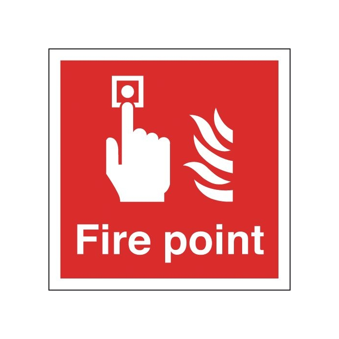 Fire Point Polyester Sign