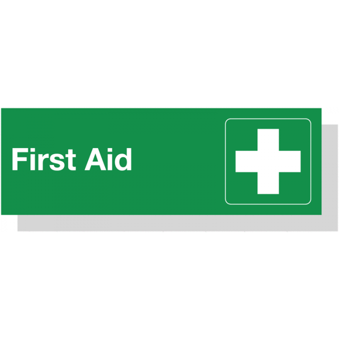 First Aid Laser Engraved Acrylic First Aid Door Signs