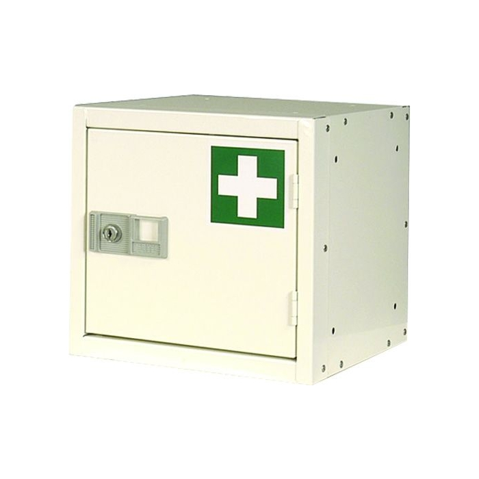 First Aid Medical Stackable Cube Storage Lockers