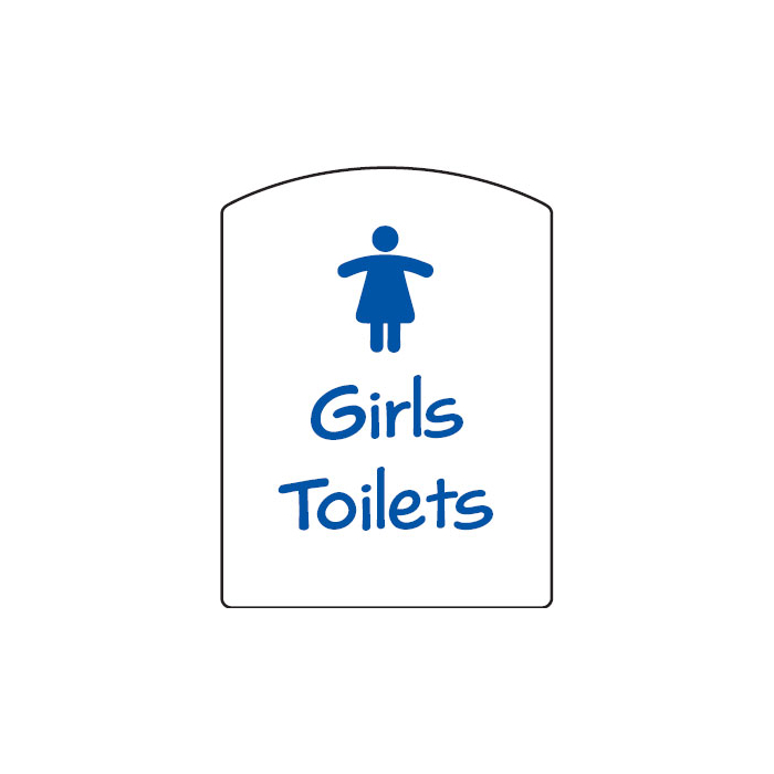 Girls Toilets Sign