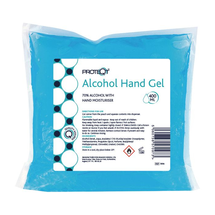 Hand Sanitising Station Refill Pouch