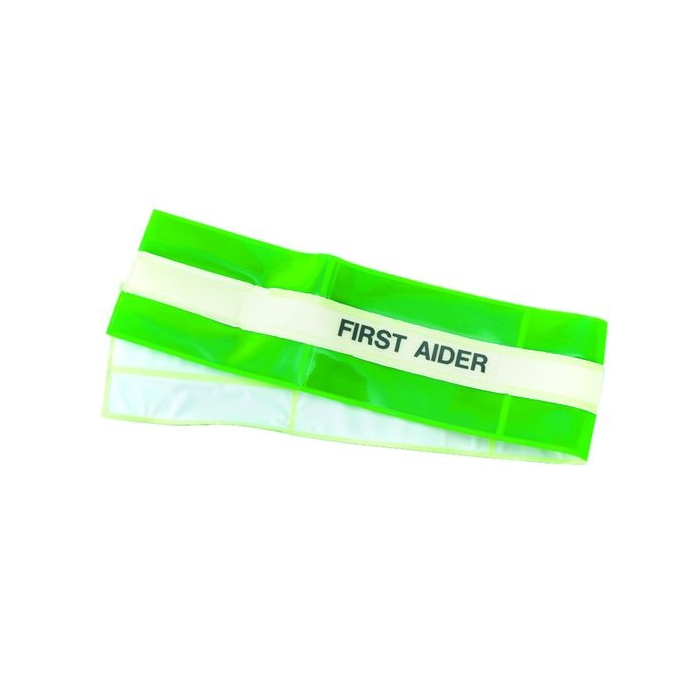 High-Visibility First Aider Armbands