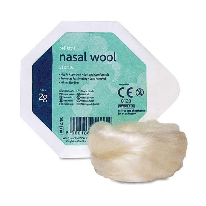 Highly Absorbent Nasal Wool Sterile Nasal Wool