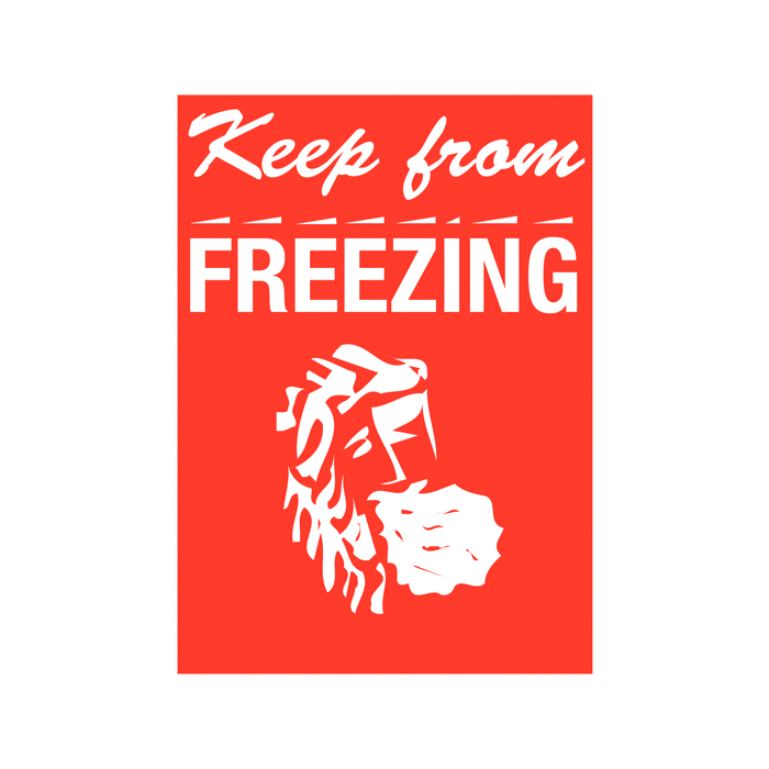 Keep From Freezing Shipping And Packaging Labels