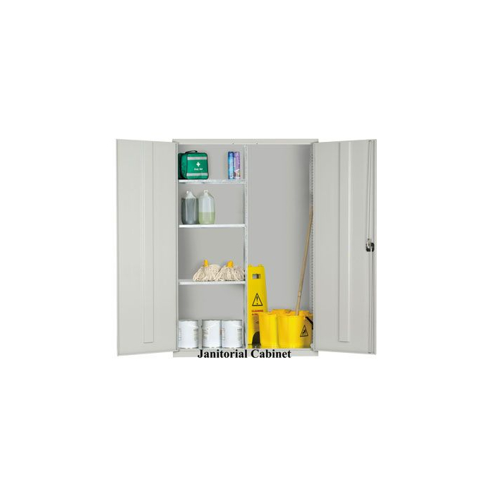 Large Volume Janitorial Full Height Cabinet
