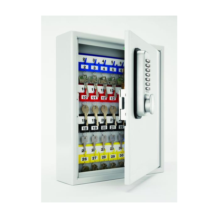 Mechanical Keys Cabinets Holds 30 Keys Push Button Lock
