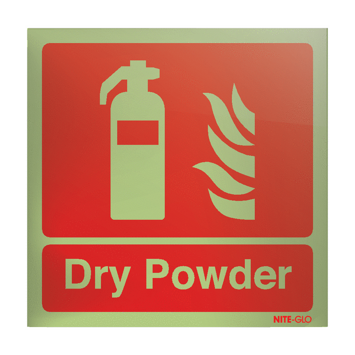 Nite-Glo Powder Fire Extinguisher Acrylic Sign
