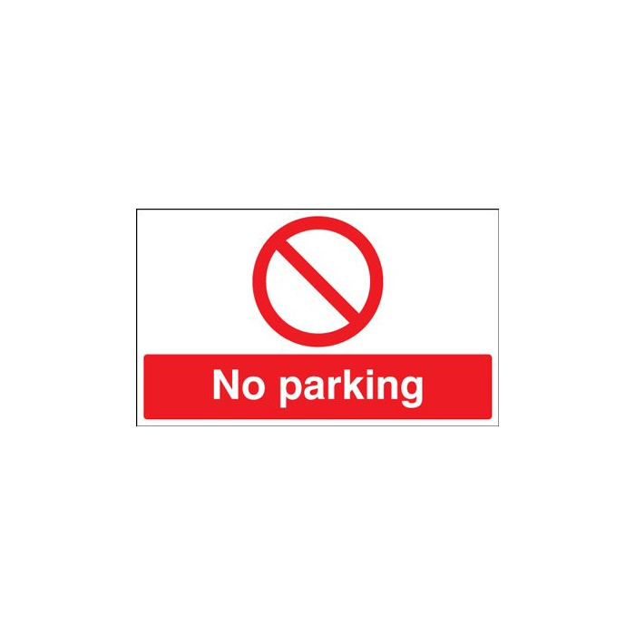 No Parking Prohibition Reflective Signs