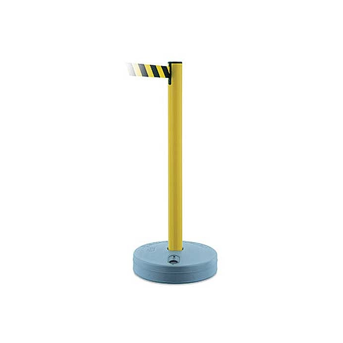 Yellow Posts with Black/Yellow Webbing