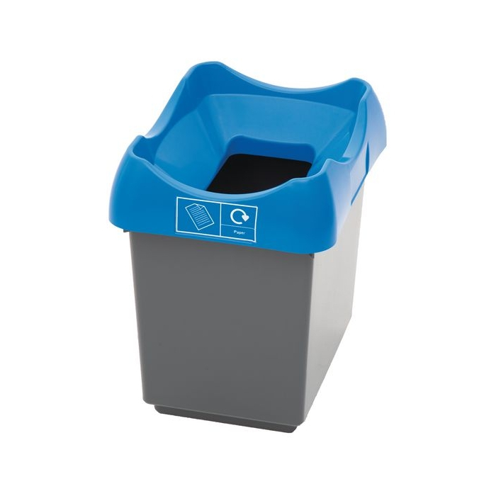Economy Paper Waste Recycling Bins 30 Litre Capacity