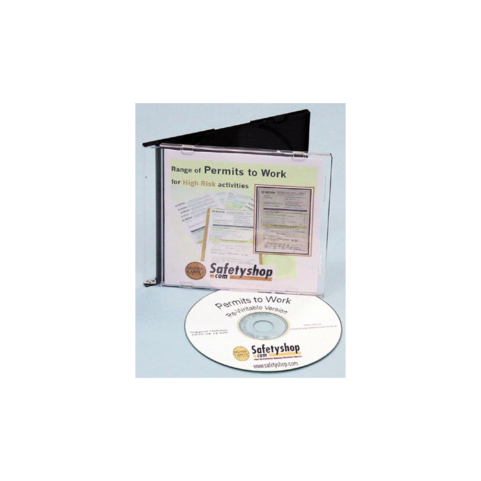 Print & use version Permit to work on CD ROM