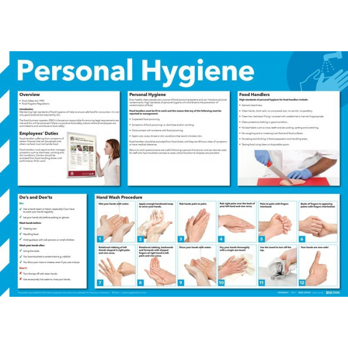 Personal Hygiene Posters