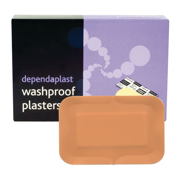 Pink Washproof Patch Plasters In Box Of 50