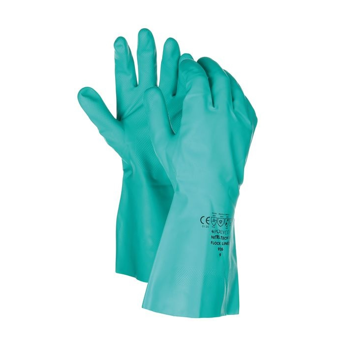 Polyco® Nitrile Lined Chemical-Resistant Gloves