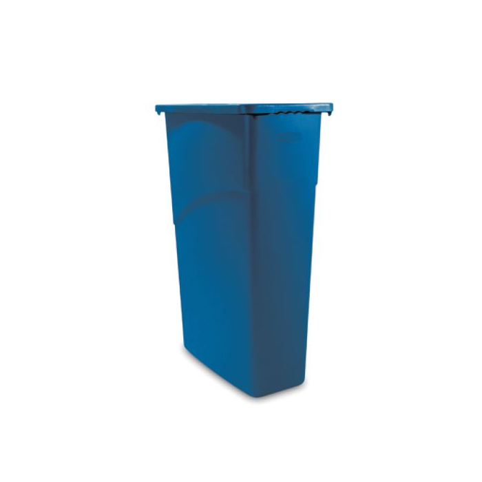 Slim Jim 87 Litre Waste Recycling Bin In Colour Blue