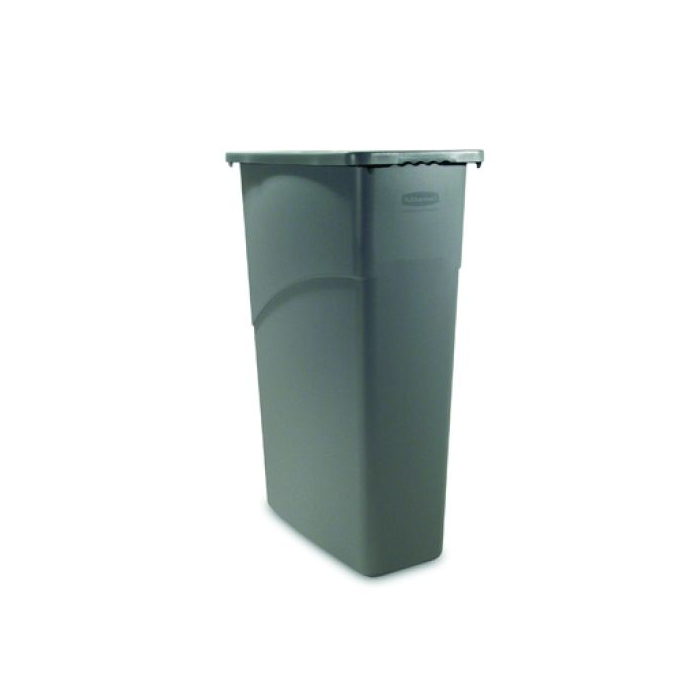 Slim Jim 87 Litre Waste Recycling Bin In Colour Grey