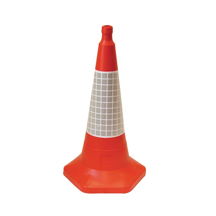 Sand Weighted One Piece Traffic Cone