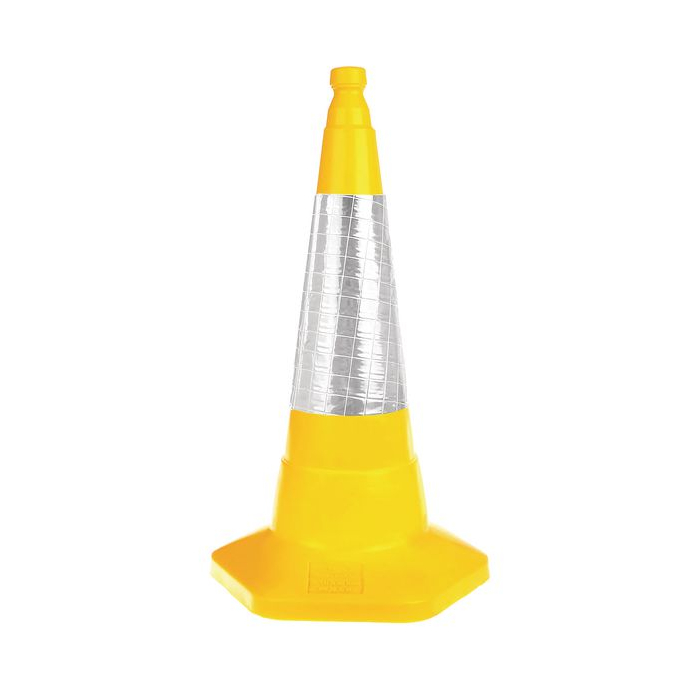 Sand Weighted Yellow Traffic Cones