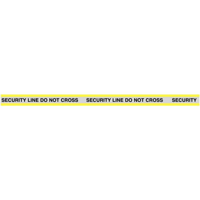 Security Line Do Not Cross Reflective Barricade Tape