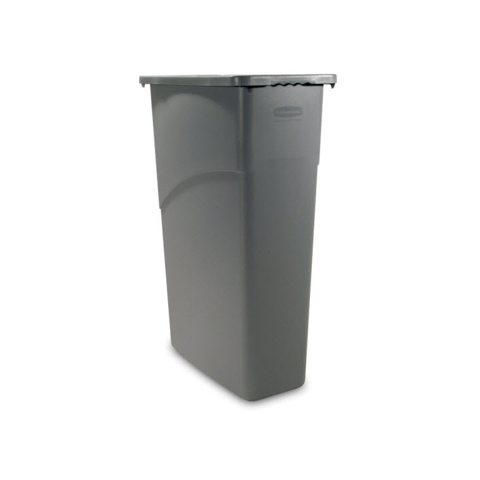Slim Jim 60.5 Litre Waste Recycling Bin In Colour Grey