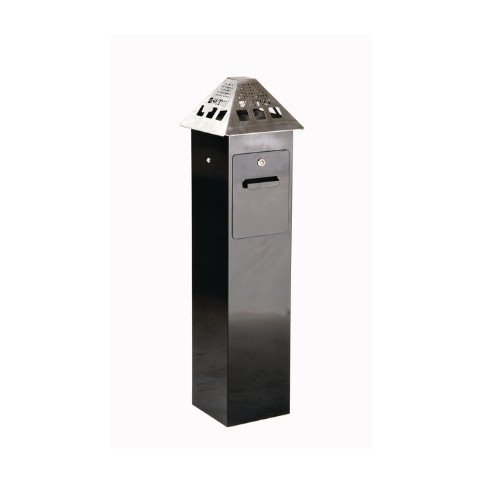 Corrosion Resistant Stainless Steel Sentinel Cigarette Bins