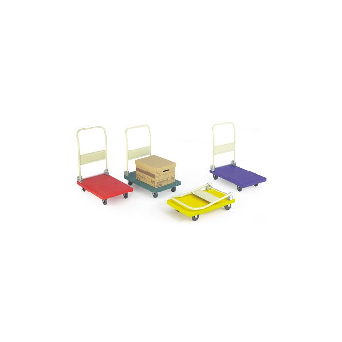 The Standard Lightweight Plastic Platform Trolley is the ideal solution where you need a lightweight, yet tough and versatile transport trolley, the plastic platform trolley are manufactured from injection moulded plastic for durability making them perfec